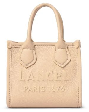 Lancel Jour Leather Mini Bag - Natural