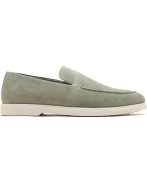 Frescobol Carioca Miguel Loafers Met Ronde Neus - Grijs