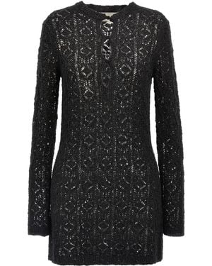 Loulou de Saison Evans Mini Dress - Black
