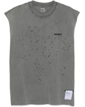 Satisfy Sleeveless T-Shirt - Grey