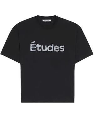 Etudes Studio Logo T-Shirt - Black