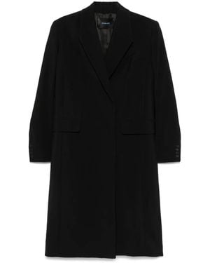 Mugler Cappotto Monopetto - Nero