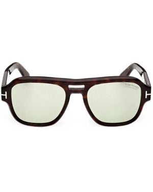 Tom Ford Geometrische Mason-02 Sonnenbrille - Schwarz