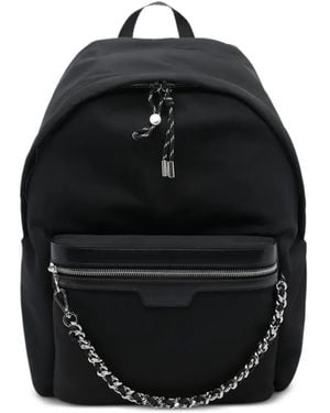 Stella McCartney Chain-Link Detail Backpack - Black