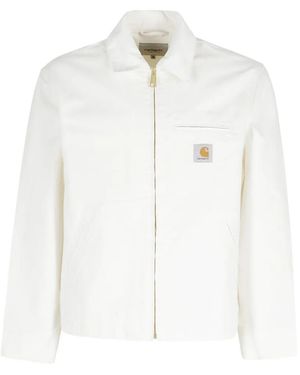 Carhartt Detroit Zip-Up Jacket - White