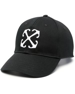 Off-White c/o Virgil Abloh Arrow コットンドリルキャップ - ブラック