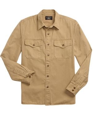 RRL Hemd Im Utility-Look - Natur