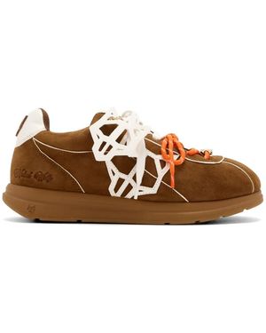 Naked Wolfe Expense Trainers - Brown