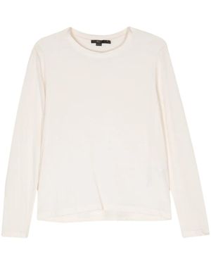 Seventy Crew-Neck Long-Sleeve T-Shirt - White
