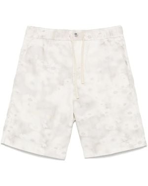 Maison Kitsuné Denim Shorts - Wit