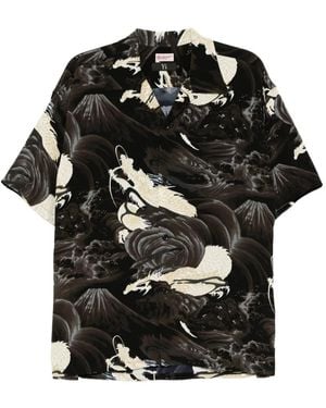 Y's Yohji Yamamoto Aloha Shirt - Black