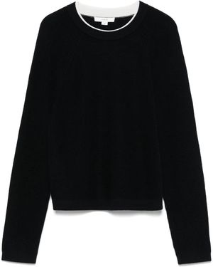 Vince Trui Met Contrasterende Afwerking - Zwart