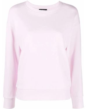 A.P.C. Felpa Annie Girocollo - Rosa