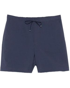 Loewe Kordelzug-Shorts Mit Anagram-Stickerei - Blau