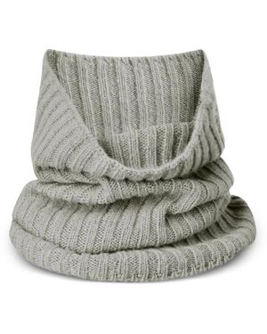 Linnea Lund Ribbed Tubular Neck Warmer - Grey