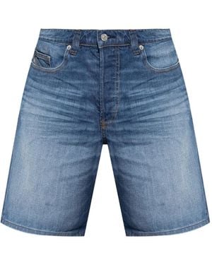 DIESEL Regular Denim Shorts - Blue