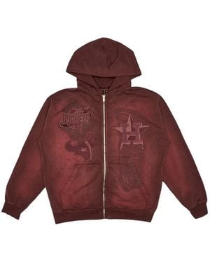 Travis Scott X Fanatics 2025 Rep Your City Cactus Jack Houston Hoodie - Purple