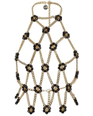 Noir Kei Ninomiya Daisy チェーンハーネス - ホワイト