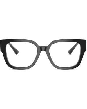 Jimmy Choo Brille Mit Eckigem Gestell - Schwarz