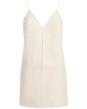 KHAITE Talsie V-Neck Top - White