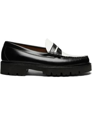 G.H. Bass & Co. Weejuns Leren Penny Loafers - Zwart