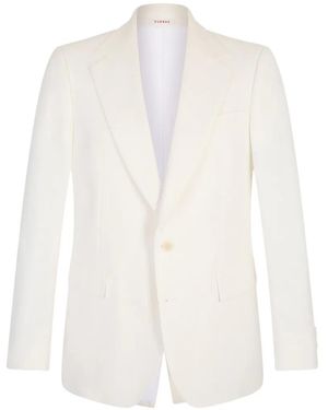 Fursac Blazer À Simple Boutonnage - Blanc