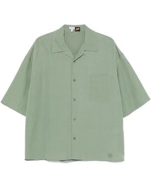 Loewe X Paula's Ibiza Short-Sleeves Woven Shirt - Green