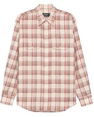 DSquared² チェック シャツ - ピンク