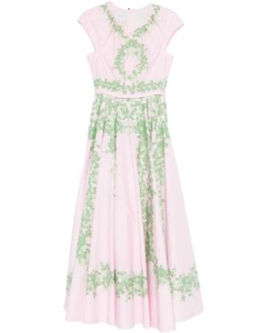 Giambattista Valli Floral Dress - White