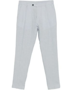 Eleventy Pleated Trousers - Grey