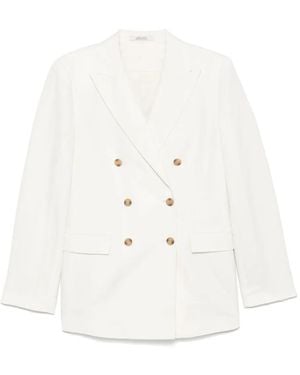 Calvin Klein Doppelreihiges Sakko - Weiß