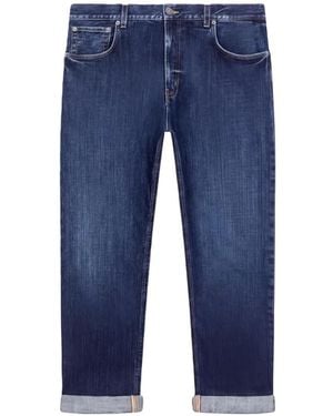 Dondup Ervin Whiskered Jeans - Blue