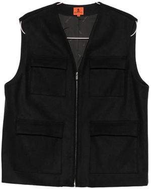 Barena Vico Multi-Pocket Gilet - Black