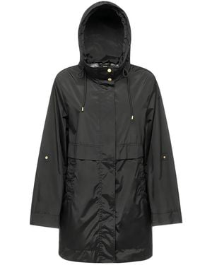Geox Chaqueta Dandra con capucha y cordones - Negro