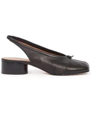 Maison Margiela Ballerini Di Tabi - Marrone