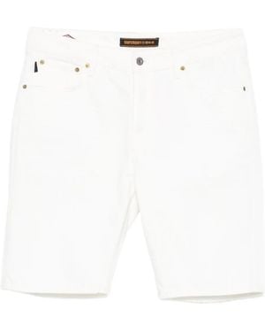 Superdry Denim Shorts - White