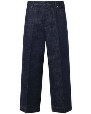 Jacquemus Jeans Met Wijde Pijpen - Blauw