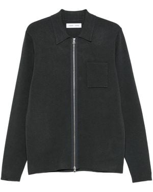 Samsøe & Samsøe Zip-Up Cardigan - Black