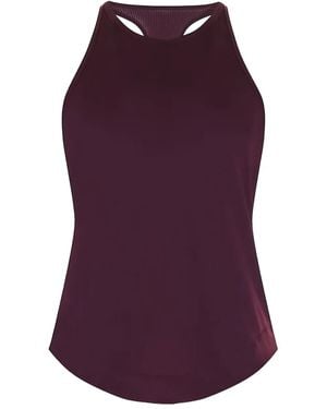 Sweaty Betty Breathe Easy Ribbed Racerback Top - Purple