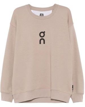 On Shoes Club Sweatshirt - Natural