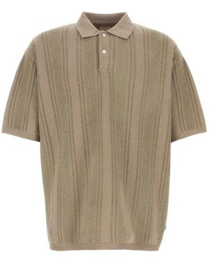 Nanamica Knitted Polo Shirt - Natural