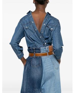 A.W.A.K.E. MODE Chemise En Jean - Bleu