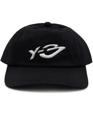Y-3 Cappello Da Baseball Con Logo - Nero