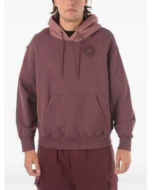 Converse Chuck Taylor Logo-Patch Hoodie - Red