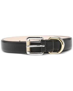DEHANCHE Alegra Mixed-Hardware Belt - White
