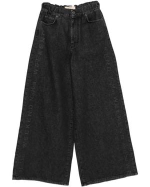 Weekend by Maxmara Wkdvortice Logo Jeans - Black