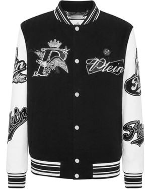 Philipp Plein スタジアムジャンパー - ブラック