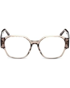 MCM Brille Mit Eckigem Gestell - Natur