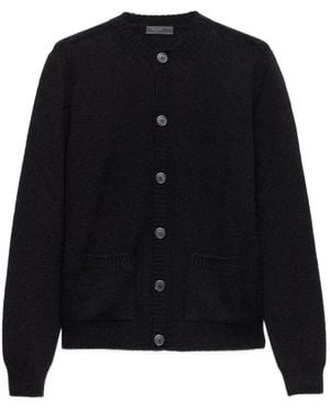 Prada Cardigan Aus Kaschmir - Schwarz