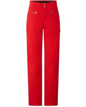 Bogner Pantalones De Esquí Rectos - Rojo